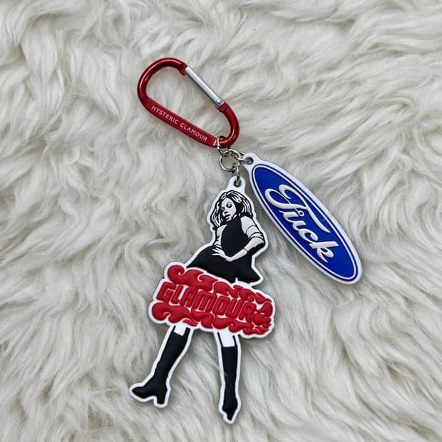 히스테릭글래머 빅슨 걸 키링 