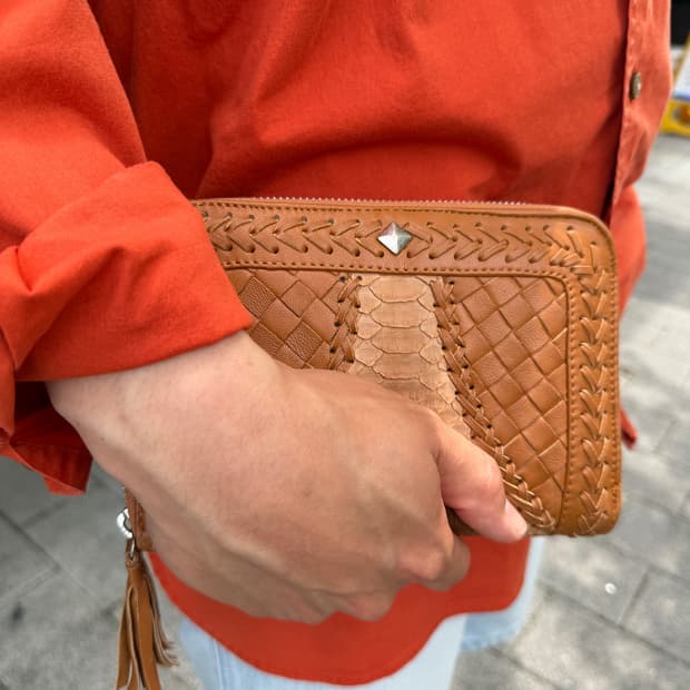 Mahiya Leather Bohemian Wallet