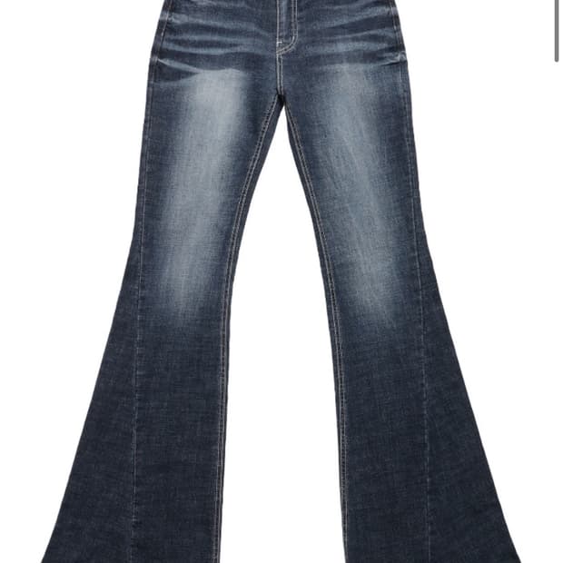 시너진 캣워싱 데님 팬츠 숏버전 S