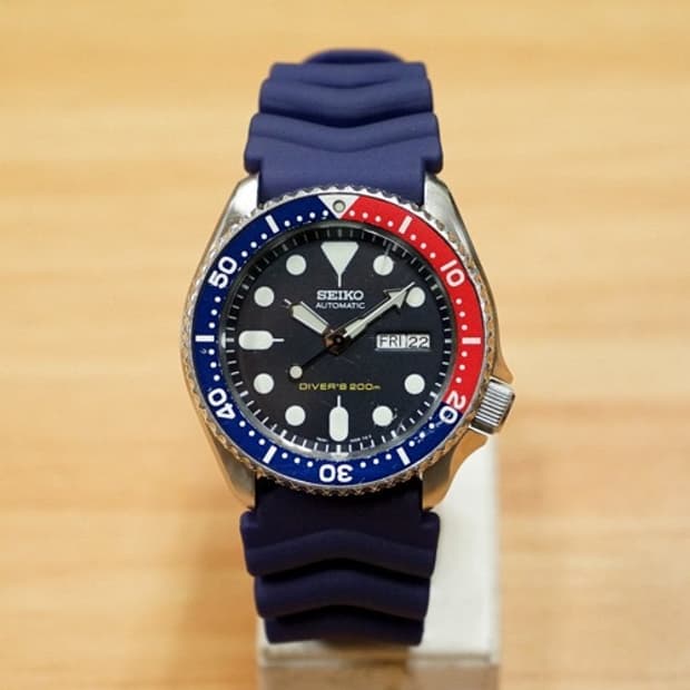 00s 세이코 skx009 펩시 다이버 오토매틱 시계