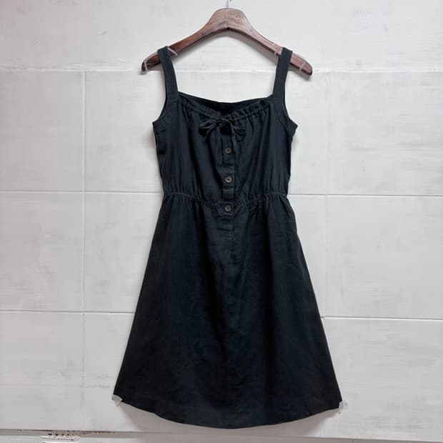 A.P.C. 아페쎄 네이비 린넨 슬립 원피스 XS JPN