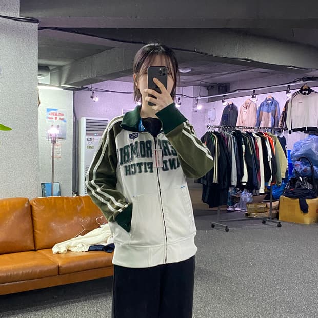 아베크롬비 앤 피치 빅로고 트랙탑 집업 B4492 