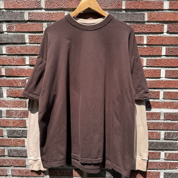 웨스트코스트차퍼스 00s 써멀 레이어드 블랭크 롱슬리브