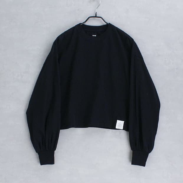 HYKE cropped big fit sleeve _ S5824