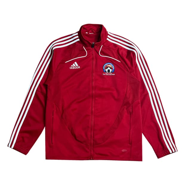 아디다스 캐나다 축구팀 커스텀 트랙탑 져지 L급