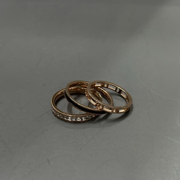 3band 반지 set / size 16