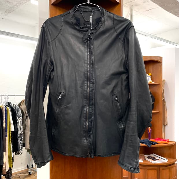 [M] sisii 시사이 레더 자켓