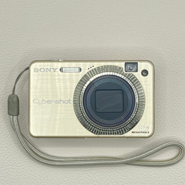 소니 사이버샷 cybershot dsc-w10 빈티지 디지털 카메라