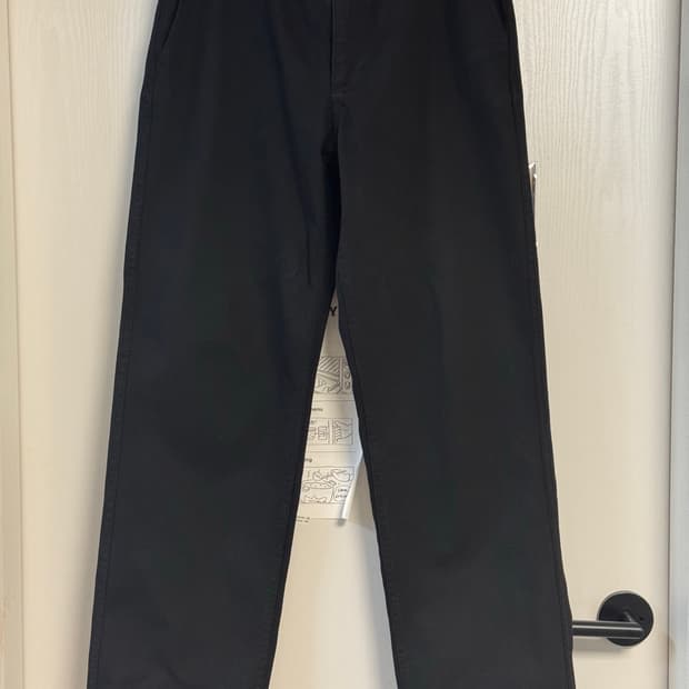 [M] RYOO Vanves pants V 블랙