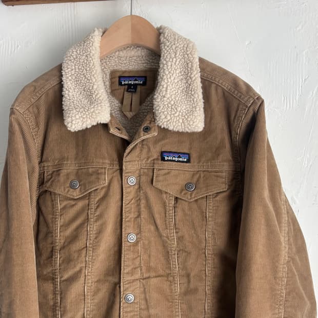 Patagonia 파타고니아 코듀로이 베이지 트러커 자켓 