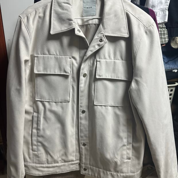 HUM 스웨이드 자켓