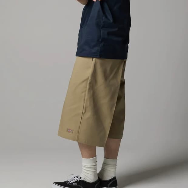 디키즈 루즈핏 워크쇼츠 카키 32인치 미착용 새제품