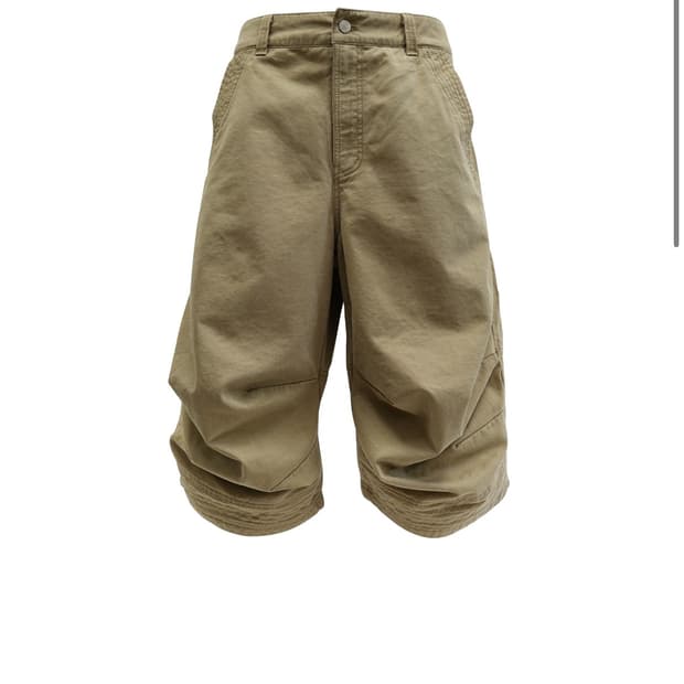 파아카이브 FAR CURVED KNEE SHORTS (BEIGE)