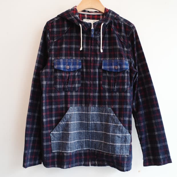 Japan brand 투포켓 집업 후디 