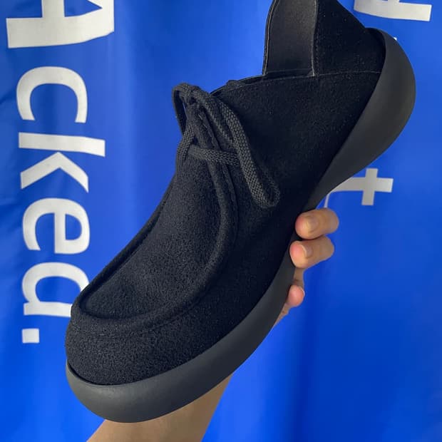 (예약판매) X AAO BOLD SHAPE 2hole shoes