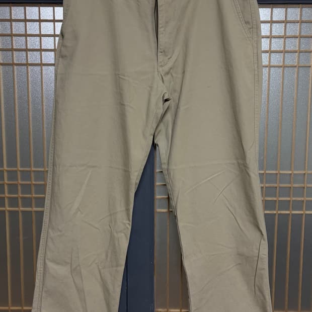 34in)파타고니아 오가닉 코튼팬츠 카키베이지