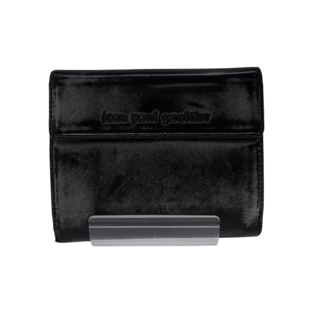 장폴고티에 에이징 빈티지 가죽 지갑