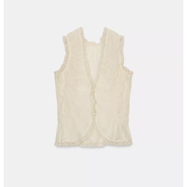 새상품 자라 zara 블라우스