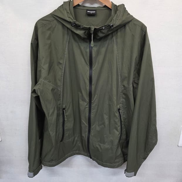 살로몬 릿지 라이트 경량 바람막이 후드자켓 xl