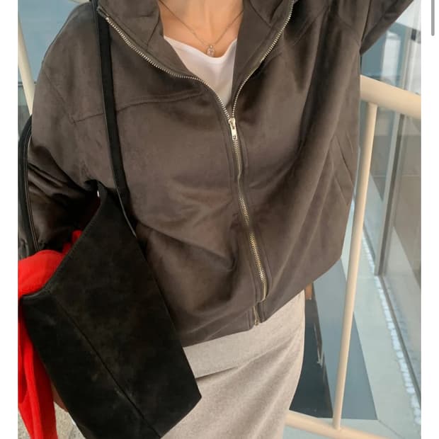 (새상품)스웨이드 자켓