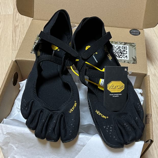 비브람파이브핑거스 브이소울 블랙 V-SOUL EU40