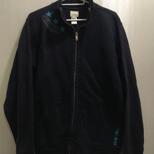 디젤 78 스웻 집업 M