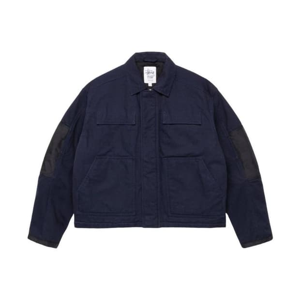 스투시 유틸리티 워크 자켓 네이비 구합니다