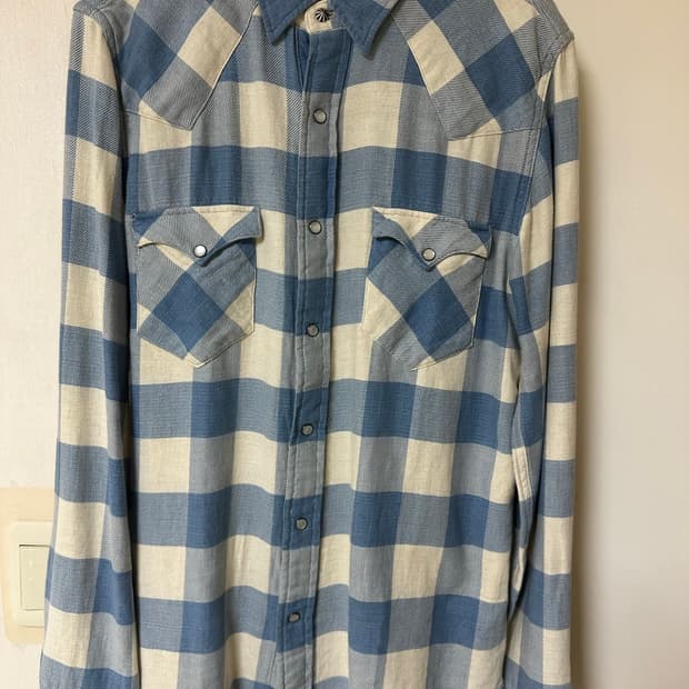 RRL 웨스턴 셔츠 크림 M