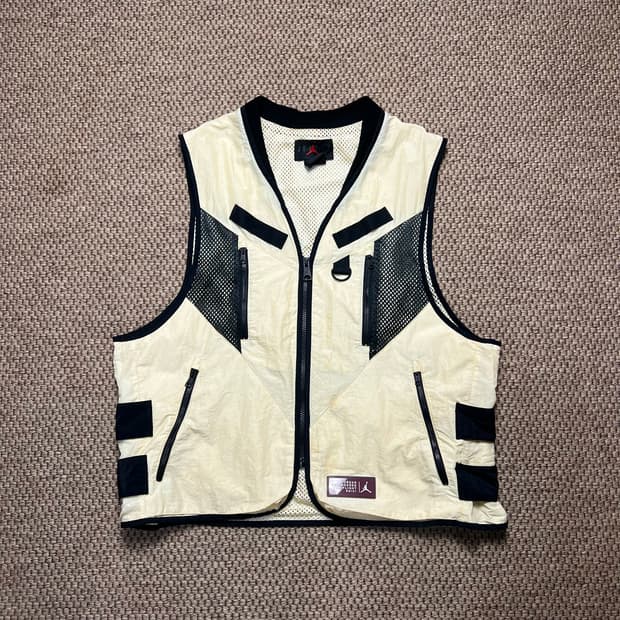 조던 23 엔지니어드 메쉬 베스트 베이지 XL