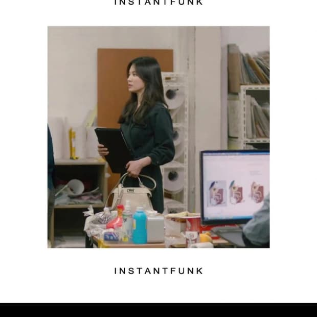 인스턴트펑크 송혜교 데님원피스