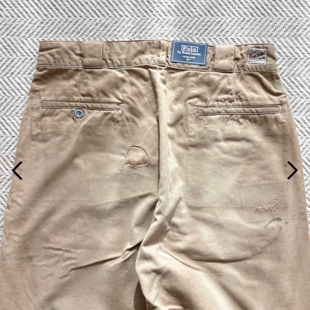 폴로 90s 빅핏 치노(34size)