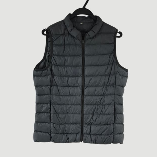 [55]무인양품 무지 여자 오리털 경량패딩조끼