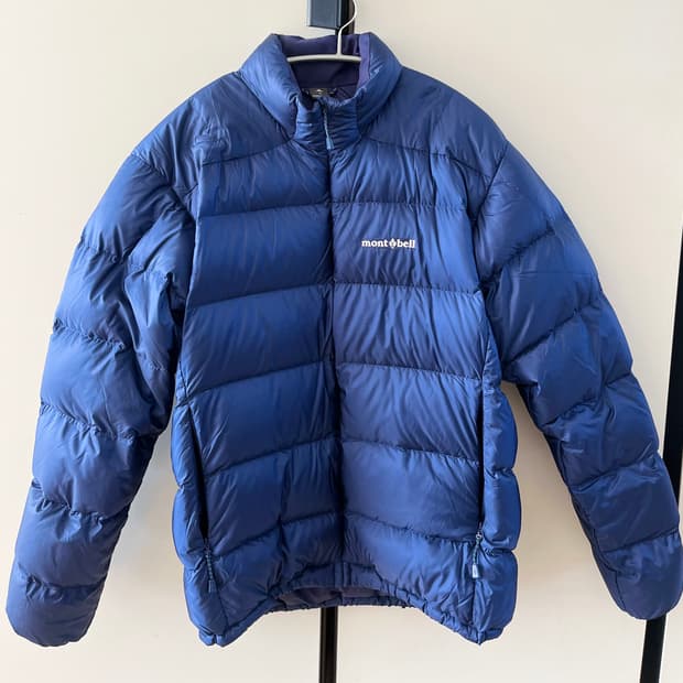 몽벨 라이트 알파인 다운자켓 네이비/인디고