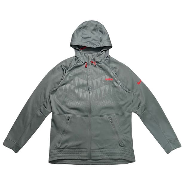 나이키 르브론 써마핏 후드집업 자켓 올리브 XL