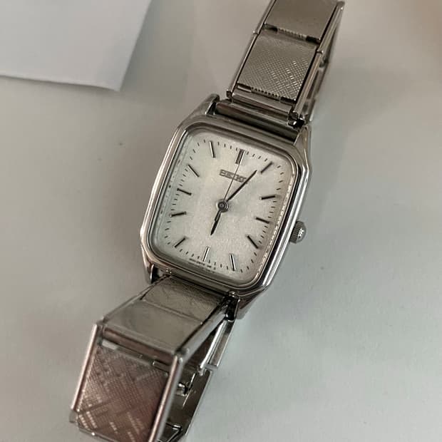 Seiko 세이코 스퀘어 쿼츠 레이디스