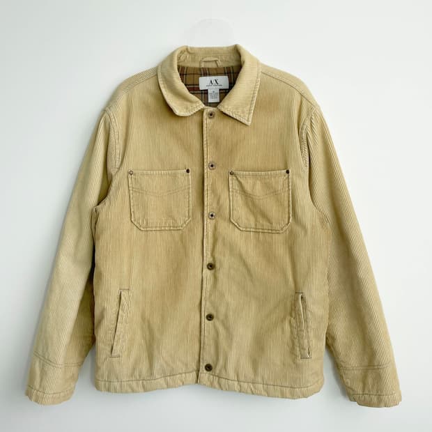 A2 알마니익스체인지 코듀로이 자켓 M사이즈