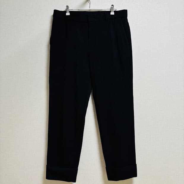 22ss 솔리드옴므 SOLID HOMME 블랙 슬랙스