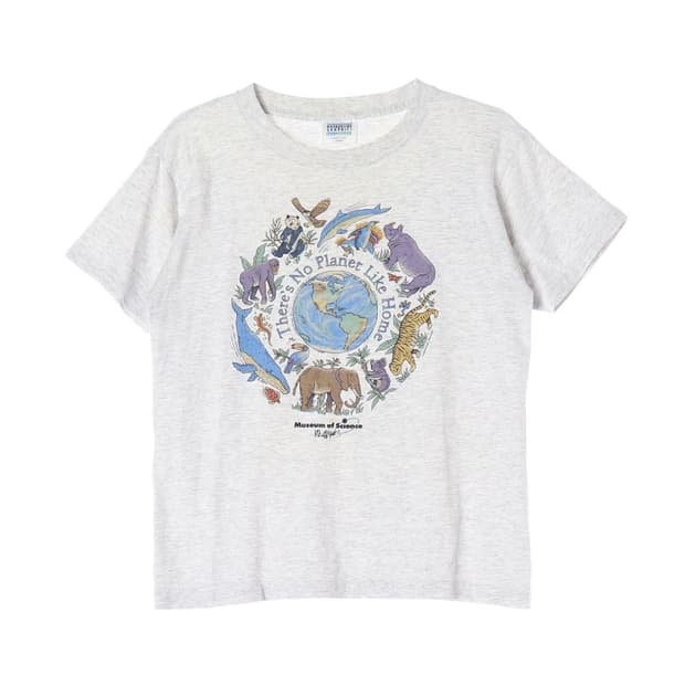 [U.S.A] 코튼 그래픽 반팔 티셔츠 (여성 L)