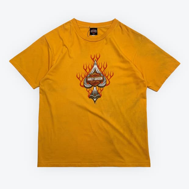 [XL] USA Harley-Davidson Fire T-shirt