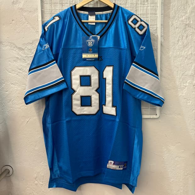 NFL X 리복 디트로이트 라이언스 유니폼 져지 2XL