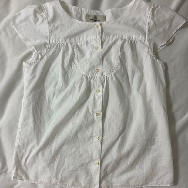 IENA 화이트 블라우스