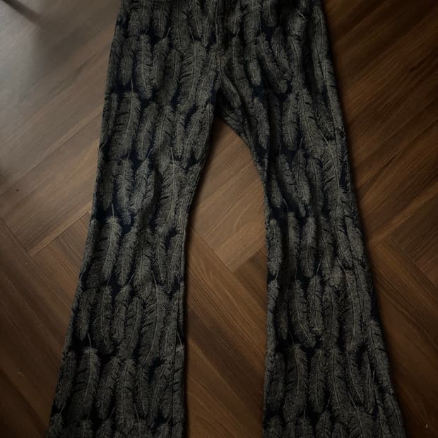 캐피탈 페더 12온즈 맥파이 데님 오카벨보 다크 인디고 34