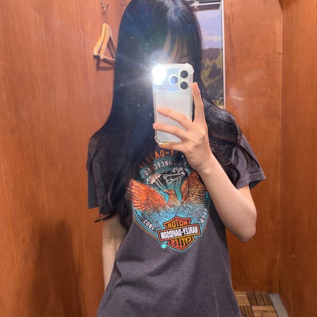 (XL) Harley Davidson 할리 반팔티