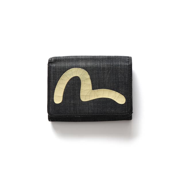 EVISU Denim Wallet