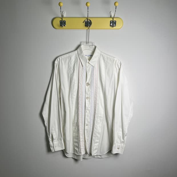 CDG 꼼데가르송 화이트 셔츠 S
