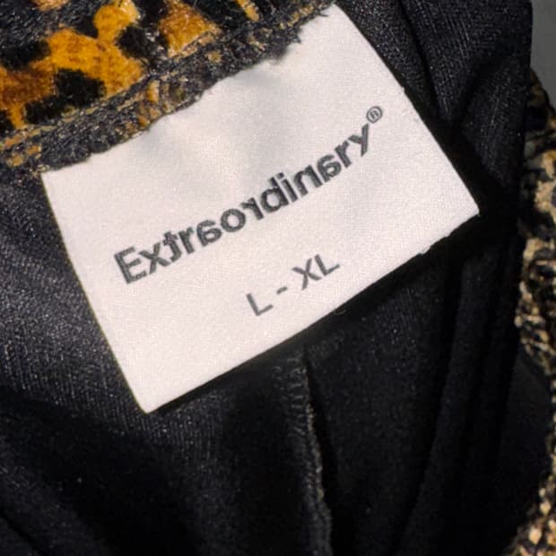 Extraordinary 레오파드 팬츠