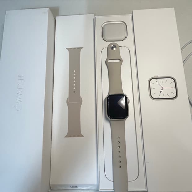 애플워치 7 셀룰러 41mm(배터리 93%)