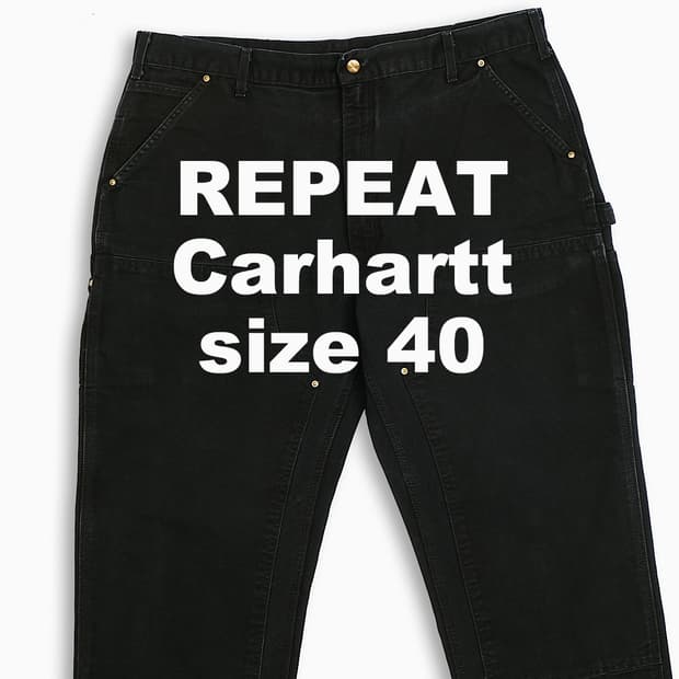 빈티지 칼하트 더블니 B136 40 인치 CH1364001