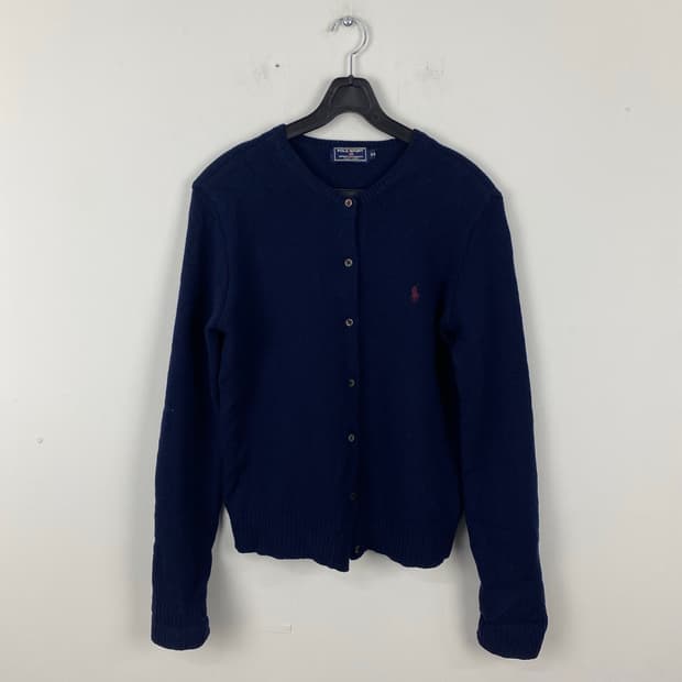 폴로 랄프로렌 스포츠 네이비 니트 가디건 M