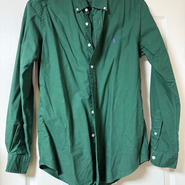 폴로 가먼츠다잉 셔츠 그린 커스텀 Sj